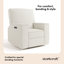 Fauteuil inclinable et pivotant Texas Nursery-128798904