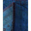 Overdyed Hand-Knotted Wool Modern-Contemporary Blue Area Rug 10' 2" x 14' 1"