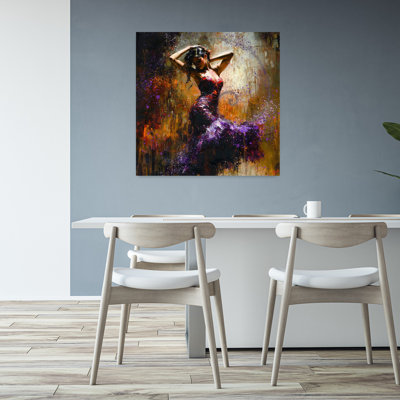 Fibonacci, art contemporain flamenco mauve III