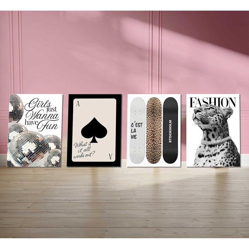 4 Piece Wrapped Canvas Print