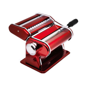 Fantes Pasta Machine With Double Pasta Cutter For Spaghetti And Fettuccine, The Italian Market Original Since 1906