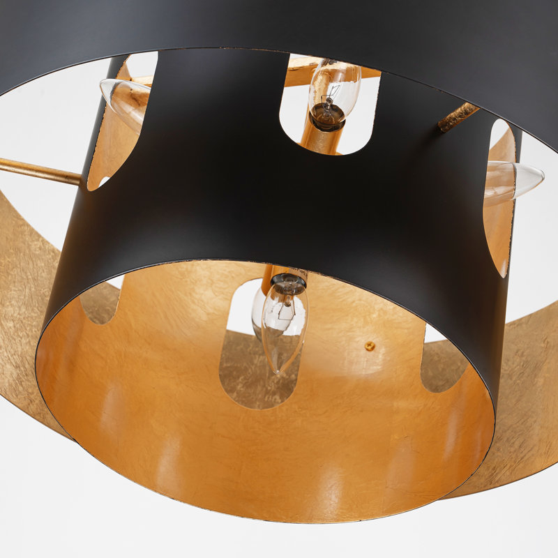 Luminaire suspendu cylindrique 7 lumières