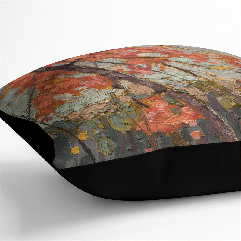Square Cushion, 55cm H x 55cm W x 20cm D, Black