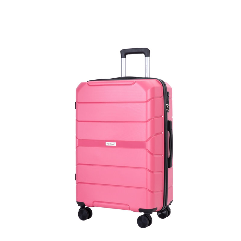 Ensemble de 3 valises à roulettes en plastique Hardshell