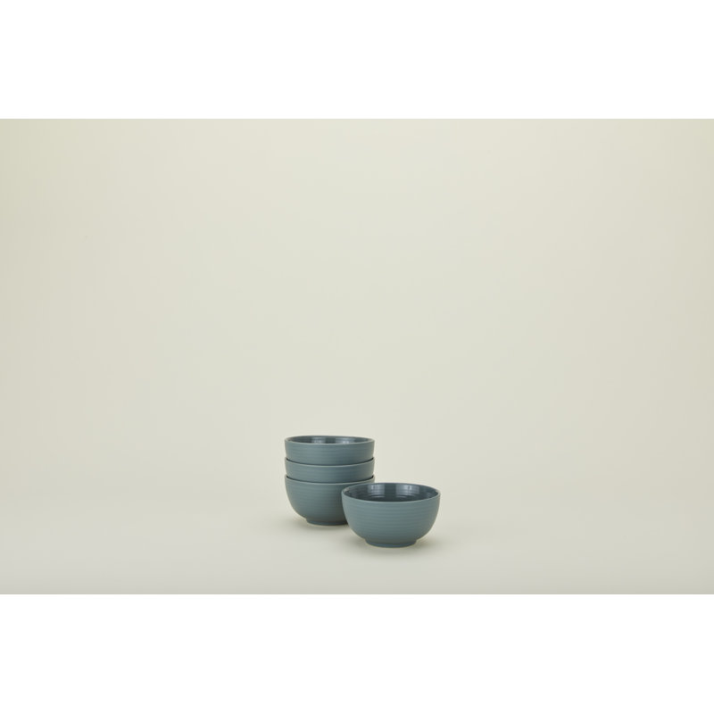 Essential Stoneware Rice Bowl, Peacock