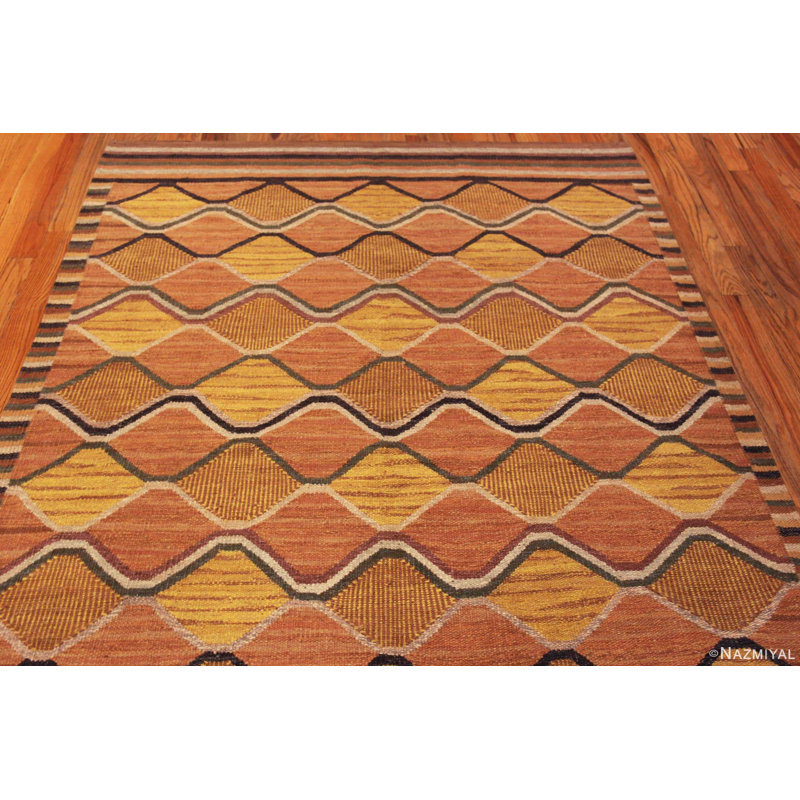 One-of-a-Kind 6'3" X 9'4" Flatweave Area Rug