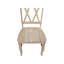 Chaise d'appoint en bois massif Maner