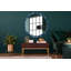 Huldar Glass Flat Wall Mirror