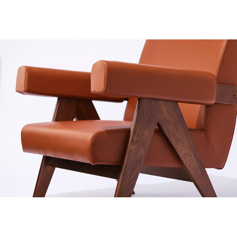 Pierre J. Lounge Chair, Hazelnut