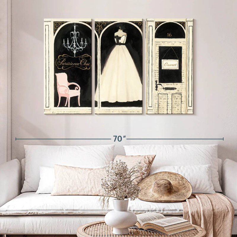 Lilie Parisienne Chic, 32" H x 50" W