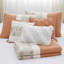 Courtepointe 6 pièces - Coton avec coussins texturés et coussins-116011508-116011511