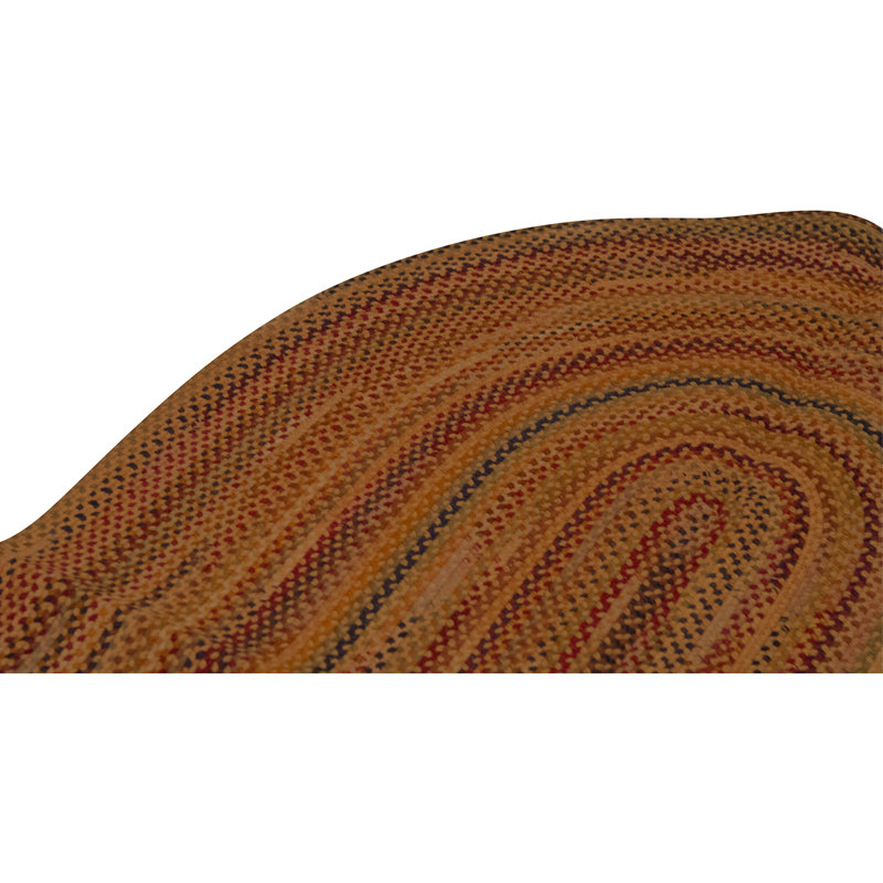 Hand Knotted Wool Area Rug in Multi
