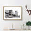 Brooklyn Bridge In New York Painting - Single Picture Frame Print on MDF-56633452-56633448