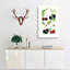 Vintage Illustrations Of Cherries - Wrapped Canvas Painting-55299996