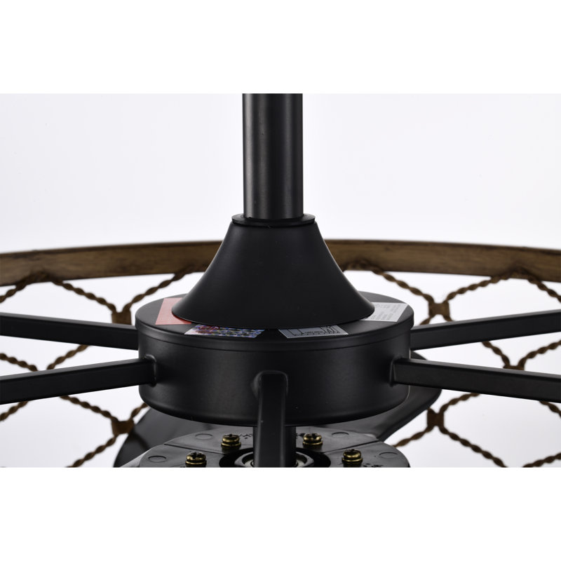 Deniz 24 Inch Modern Contem Ceiling Fan With Remote