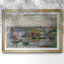 Pont à Argenteuil un jour gris - Claude Monet, reproduction encadrée avec passe-partout et verre 1876-1185750272-1185750296-1185750301