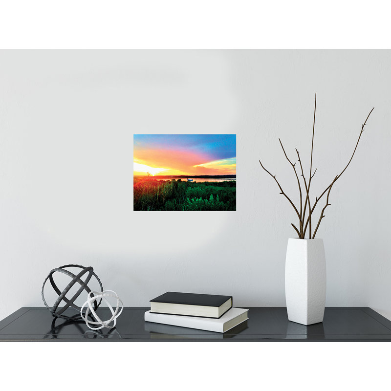 Motley Magnificence - photographie, H 8 po x l 10 po x P 1,5 po, Toile tendue, Pas de tapis