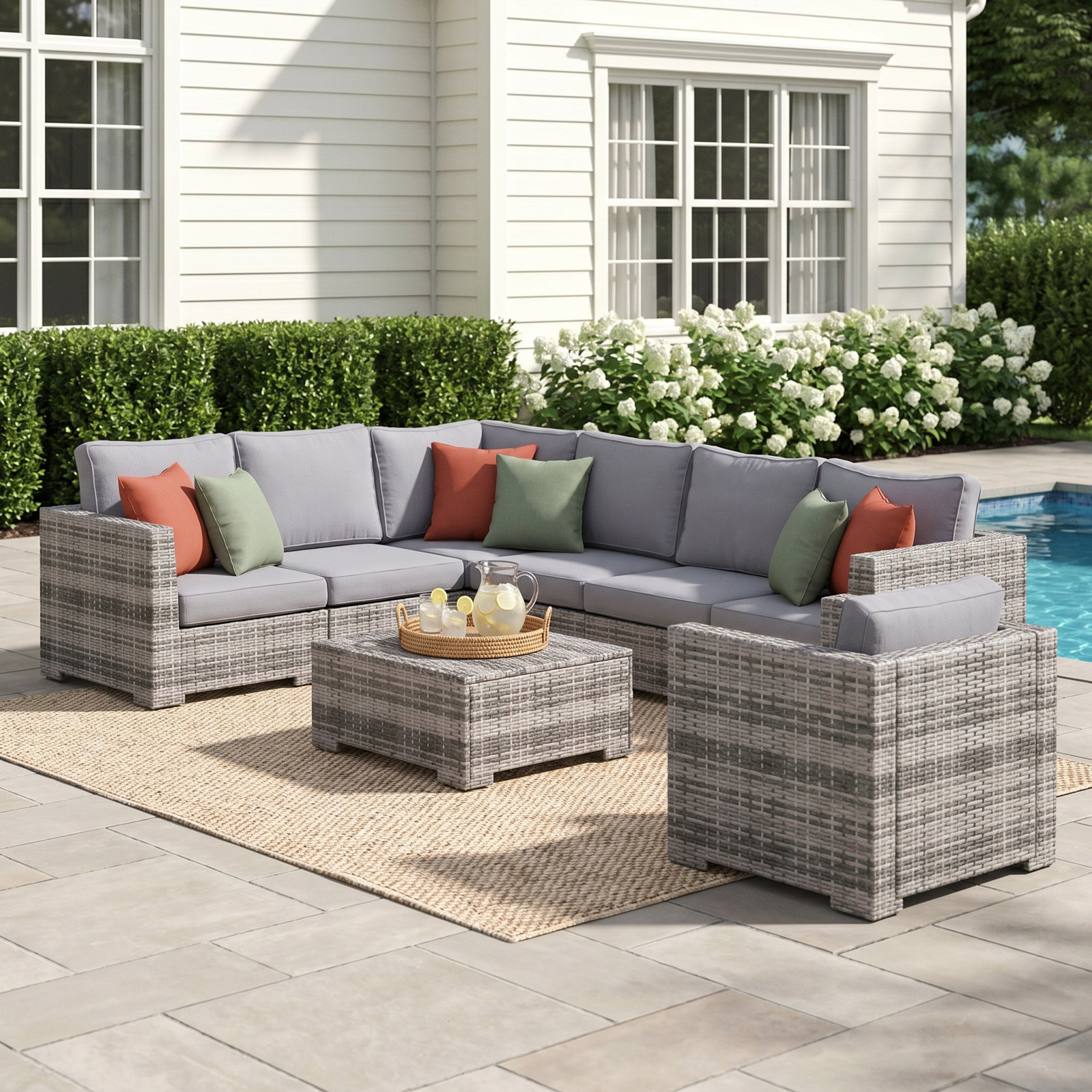 McDougal 8-Person Patio Seating Group