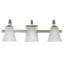 Éclairage pour meuble-lavabo en nickel satiné Bendigo-92386111