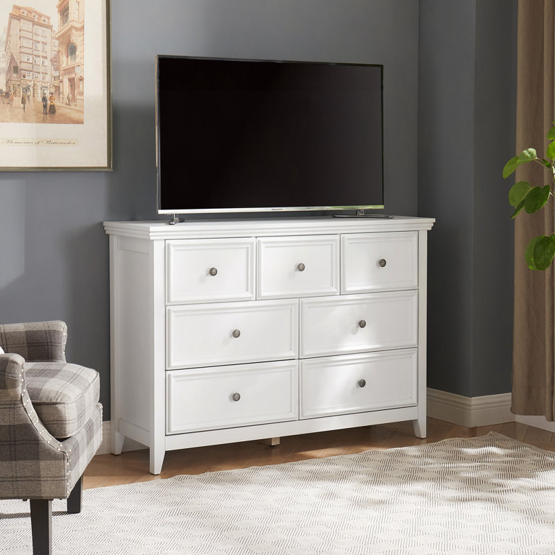 Commode polyvalente à 7 tiroirs pour organiser et coiffer les espaces de vie