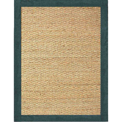 Tapis bleu sarcelle/beige Wininger