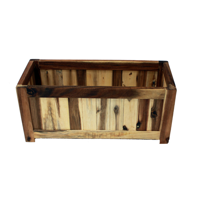 Boîte à fleurs Burkett, H 9 po x l 20 po x P 8 po