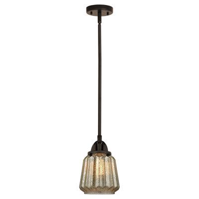 Nouveau 2 - Reidar - 1 Light 7" Stem Hung Mini Pendant - Bulb Not Included 