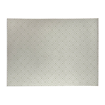 Tapis de bureau léger décoratif Ikat Grunge