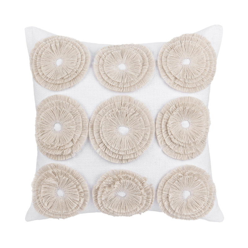 Halston  Cotton Throw Pillow