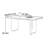 Modern minimalist rectangular dining table-1679767550