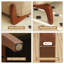Chaise d'appoint avec pieds en bois massif-1584845517