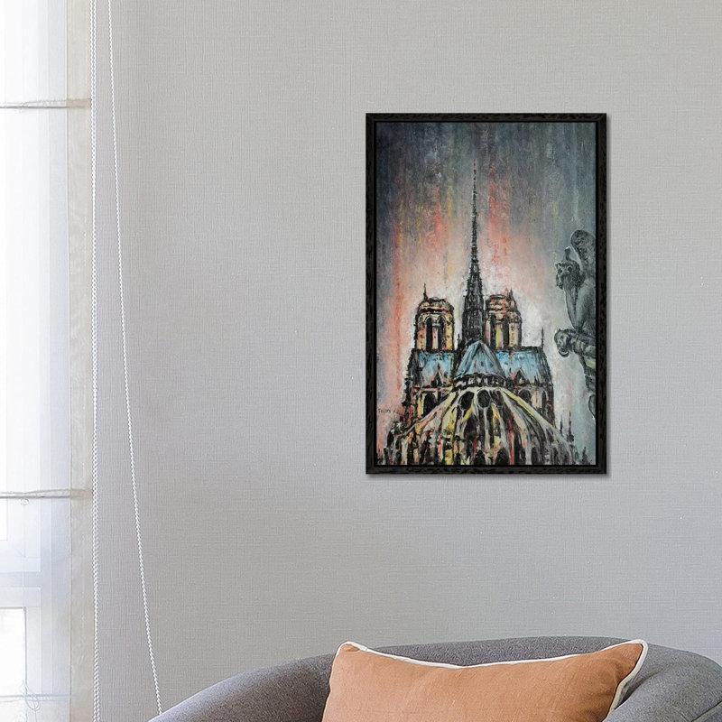 One Of A Kind by ColorByFeliks - Painting on Canvas, 66.04 cm H x 45.72 cm W, Black Framed