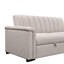 Charlotte 3 Seater Fabric Sofa Bed-118705859