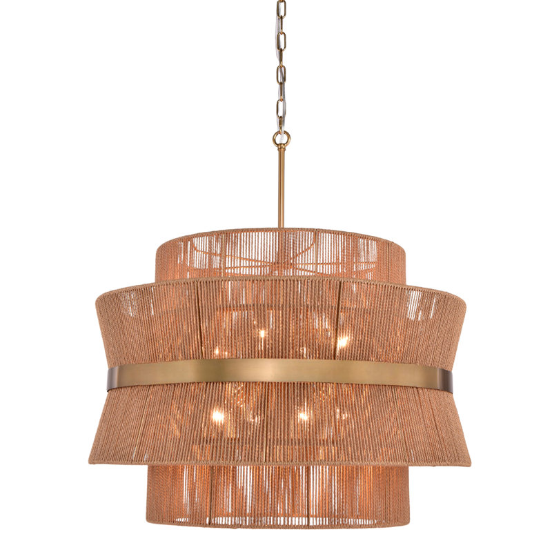 Adesso Chandelier Natural