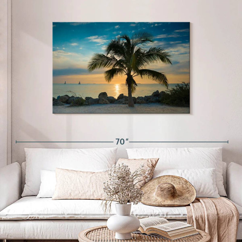 Palmier Gillard Key West, H 30 po x l 45 po