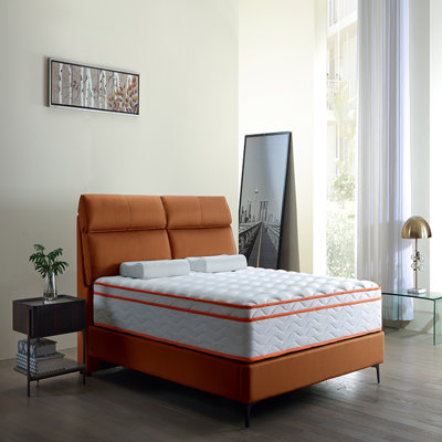 10 Inch Medium Firm Full Mattress In A Box With Memory Foam And Pocket Spring, Relief, Motion Isolation, Soft Breathable, - Us , Multiple Sizes & Styles Size Spring Mattress, Firm, Fiberglass ,