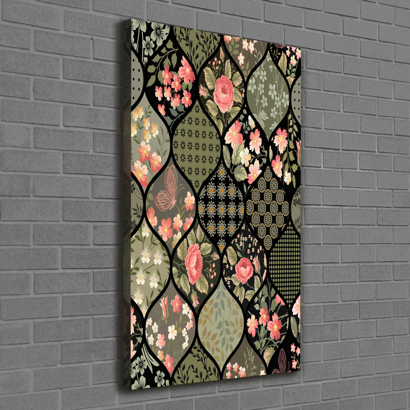 Floral - Wrapped Canvas Print