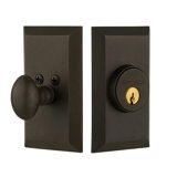 Nostalgic Warehouse Studio Plate Single Cylinder Deadbolt