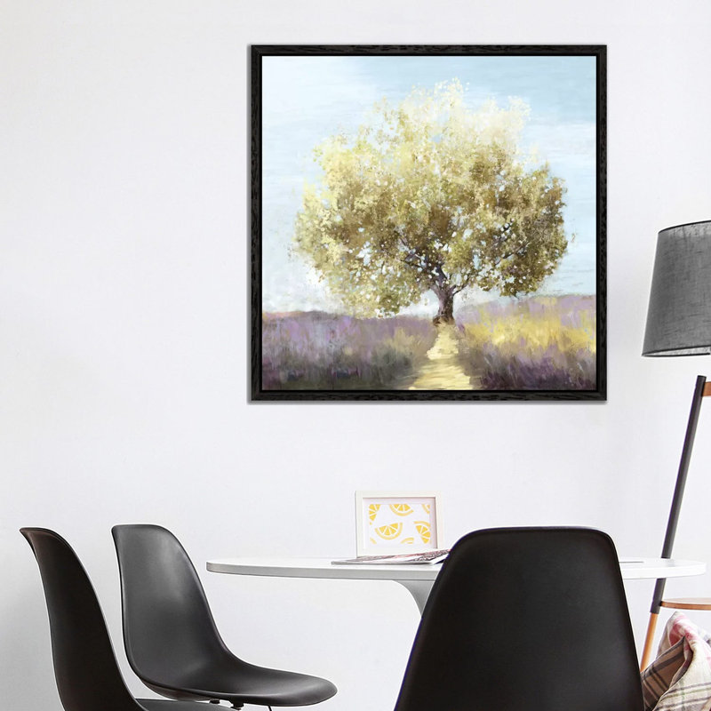 Province by Allison Pearce - Painting on Canvas, Black Framed Canvas, 93.98 cm H x 93.98 cm W