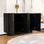 Buffet élégant en bois avec rangement polyvalent-434707706