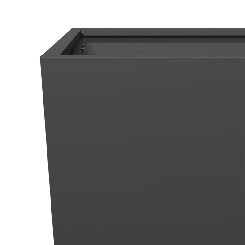 Raice Planter Box, Black , 75cm H x 35cm W x 35cm D