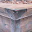 Patron extérieur en bois H 24 po x l 32 po à motif de bois en béton au foyer - brun - 40 000 BTU (réservoir à l'intérieur)