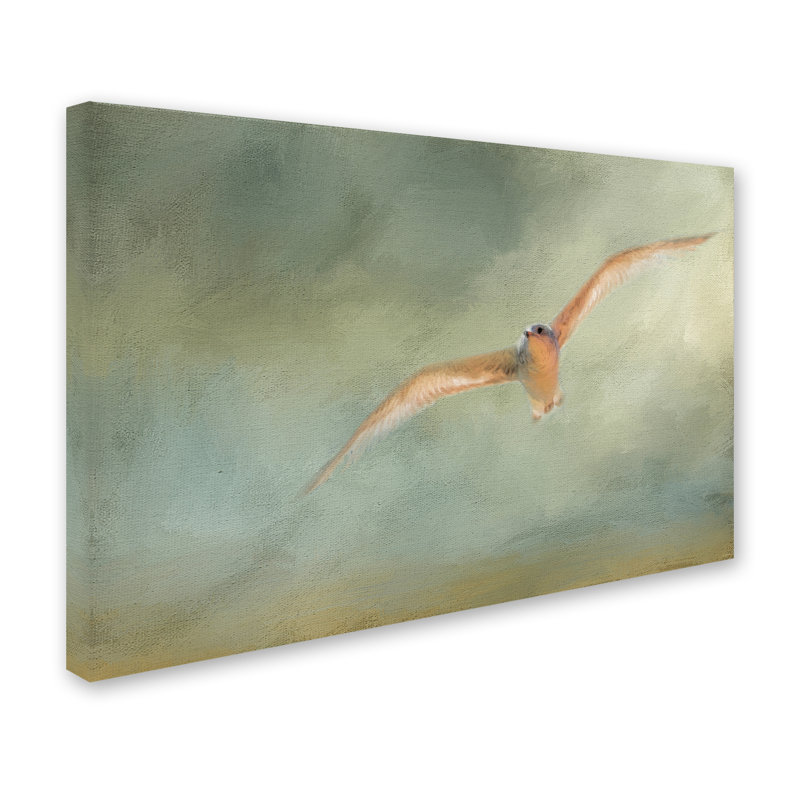 Vidur «A Day at the Beach 1», impression sur toile tendue, H 12 po x l 19 po