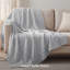 Couvre-lit gaufré en coton et rayonne de bambou 279 g / m² GentleSoft ™-108924540-108924546