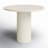 Calila Round Marble Top Metal Base Dining Table-118852575