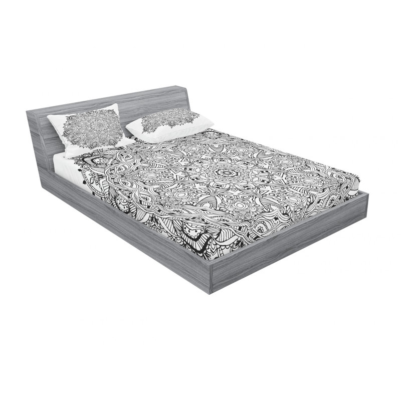 Microfiber Damask, Queen Pillowcase, Damask