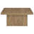 Artevious Square Pedestal Coffee Table-1274491177