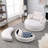 Quamere Swivel Chair with Storage Ottoman,oversized chair,barrel chair,Lounge Club Big Round Chair-2098342080