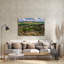 Art mural en verre Latitude Run® «Oxbow Overlook» par Rick Berk-1876554948