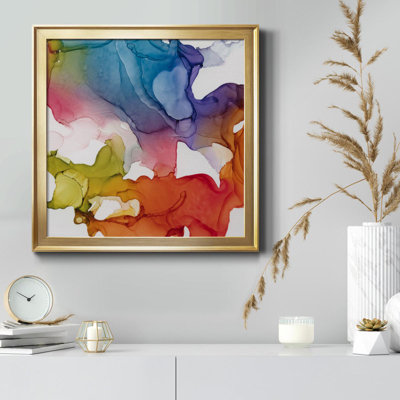 Spectrum Colors II - Peinture sur toile encadrée